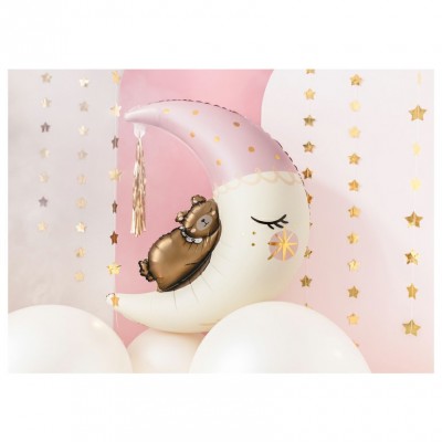 Fóliový Supershape balón Medvedík na Mesiaci