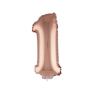 Fóliový balón 1 farba Rose Champagne