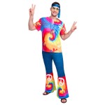 Pánsky kostým Hippies 1960´s Free spirit mens veľkosť M/L