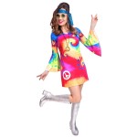 Dámsky kostým Hippies 1960´s Free Spirit women veľkosť M