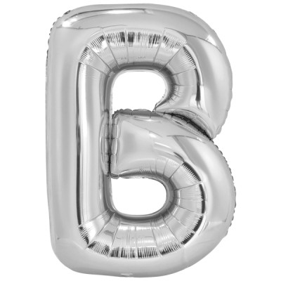 Fóliový balón B strieborný