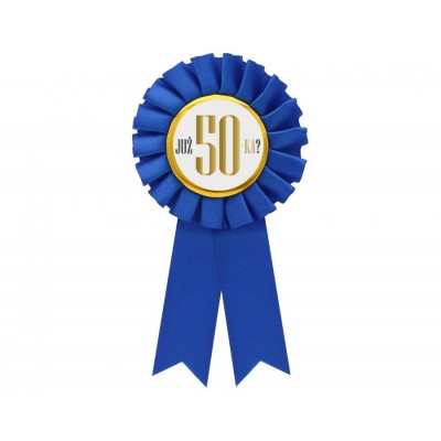 Narodeninový odznak 50