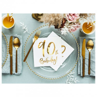 Servítky 90 th Birthday