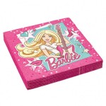 Servítky Barbie popstar