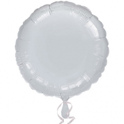 Fóliový balón strieborný