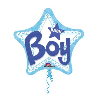 Fóliový balón Baby boy 3D efekt