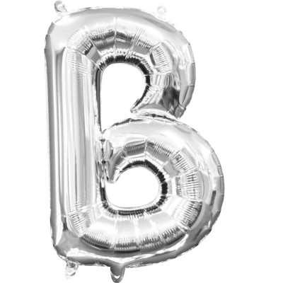 Fóliový balón B strieborný
