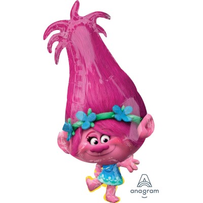 Fóliový balón superShape Trolls Poppy