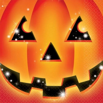 Servítky Halloween tekvica