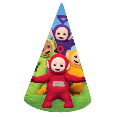 Párty klobúčiky Teletubbies
