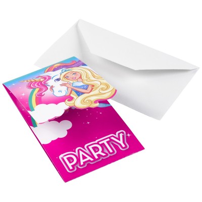 Pozvánky Barbie Dreamtopia