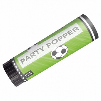 Vystreľovacie konfety futbalový motív
