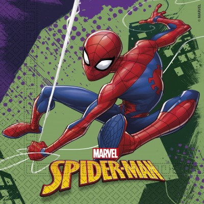 Servítky Spider-Man time up