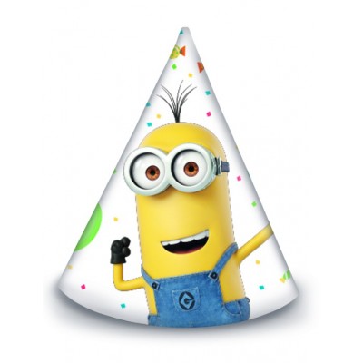 Klobúčiky Minions balloons