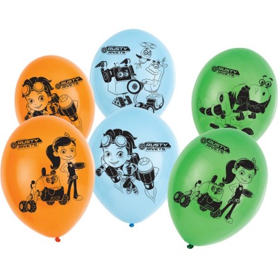 Latexové balóny Rusty rivets