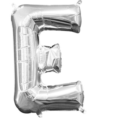 Fóliový balón E strieborný