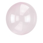Transparentný balón ružový