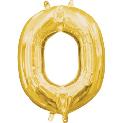 Fóliový balón O zlatý