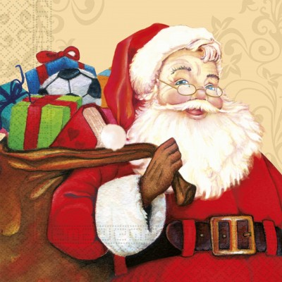 Servítky happy Santa