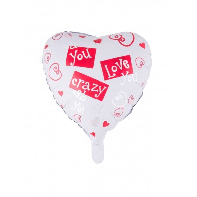 Fóliový balón srdce I Love You