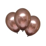 Latexové balóny satin luxe zlato ružová