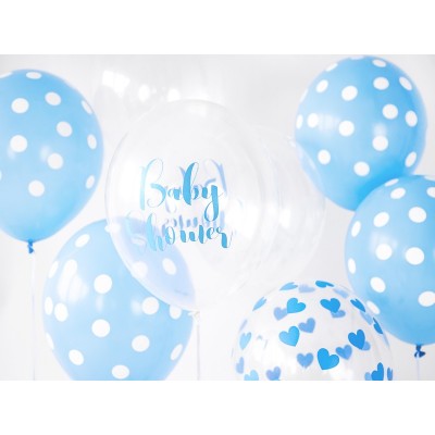 Latexové balóny Baby shower chlapček