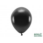 Latexové ECO Balóny metalické čierne