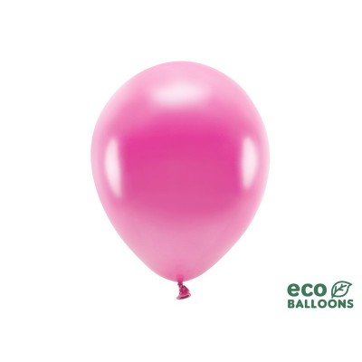Latexové ECO Balóny metalické ružové