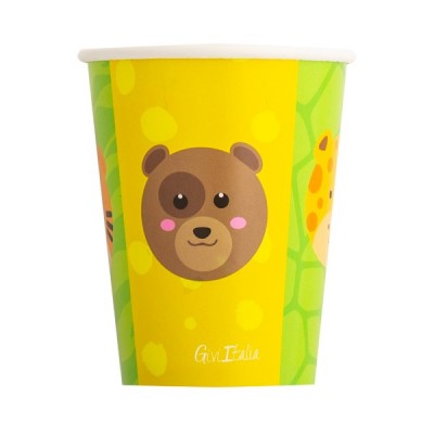 Poháre zvieratká zo ZOO