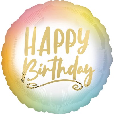 Fóliový balón happy birthday