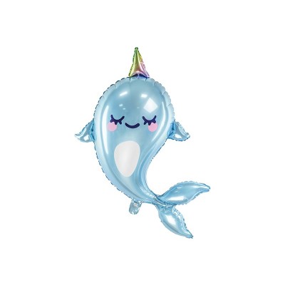 Fóliový supershape balón Narwhal
