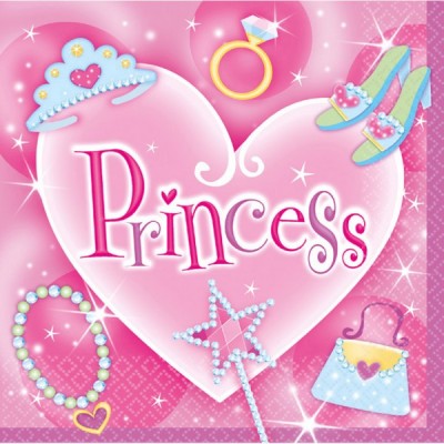 Servítky párty Princess