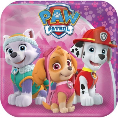 Taniere Paw Patrol Pink malé