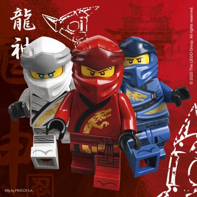 Servítky Lego Ninjago