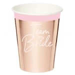 Poháre rozlúčka so slobodou Team Bride
