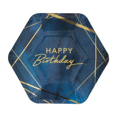Taniere deluxe Happy B-Day modré