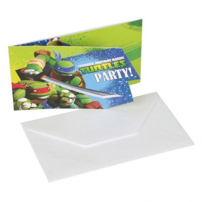 Pozvánky Mutant Ninja Turtles