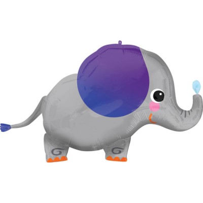 Fóliový balón supershape Sloník