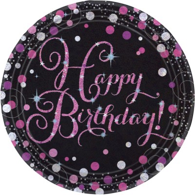 Taniere sparkling ružové Happy B-Day