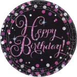 Taniere sparkling ružové Happy B-Day