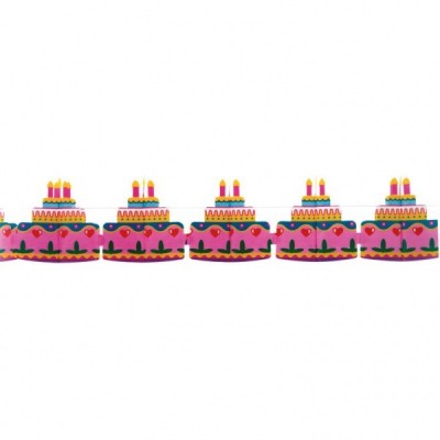 Girlanda  Happy Birthday torta