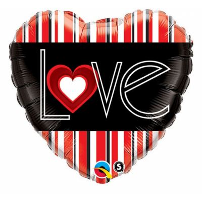 Fóliový balón srdiečkový LOVE