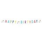 Baner Happy B-Day konfetový