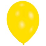 Latexové balóny žlté 25 ks