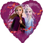 Fóliový balón srdiečko Frozen II