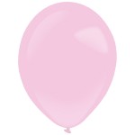 Latexové dekoračné balóny ružové 35 cm