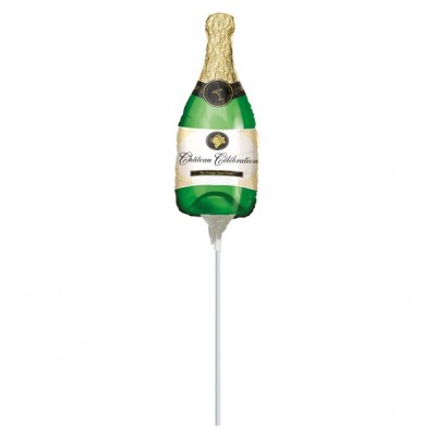 Mini fóliový balón fľaša sekt