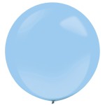 Latexový dekoračný balón pastelová modrá 60 cm