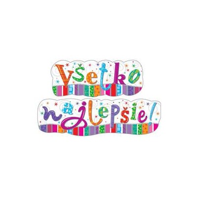 Banner Všetko najlepšie farebný