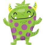 Fóliový balón Supershape Happy Monster